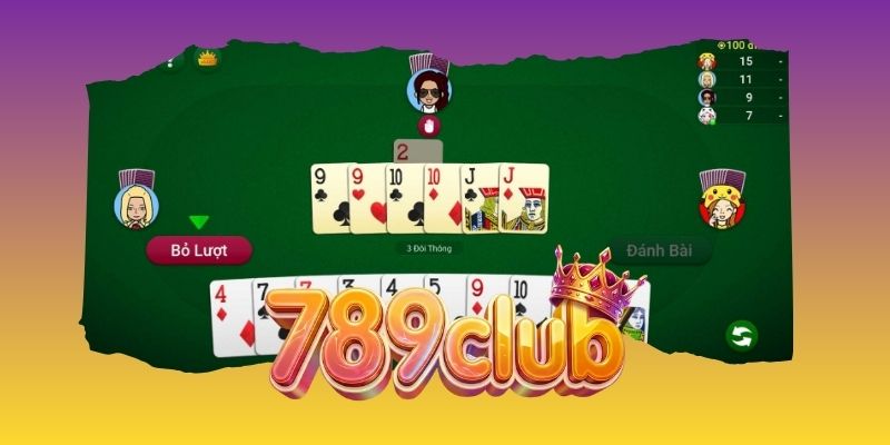 Game Bài Tiến Lên 789club với bàn bài trực tuyến